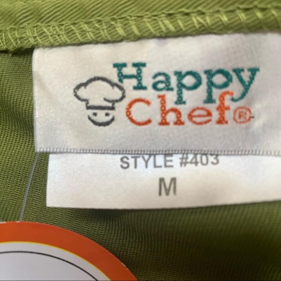 Happy Chef NWT Chef’s Jacket size Medium - Picture 4 of 9
